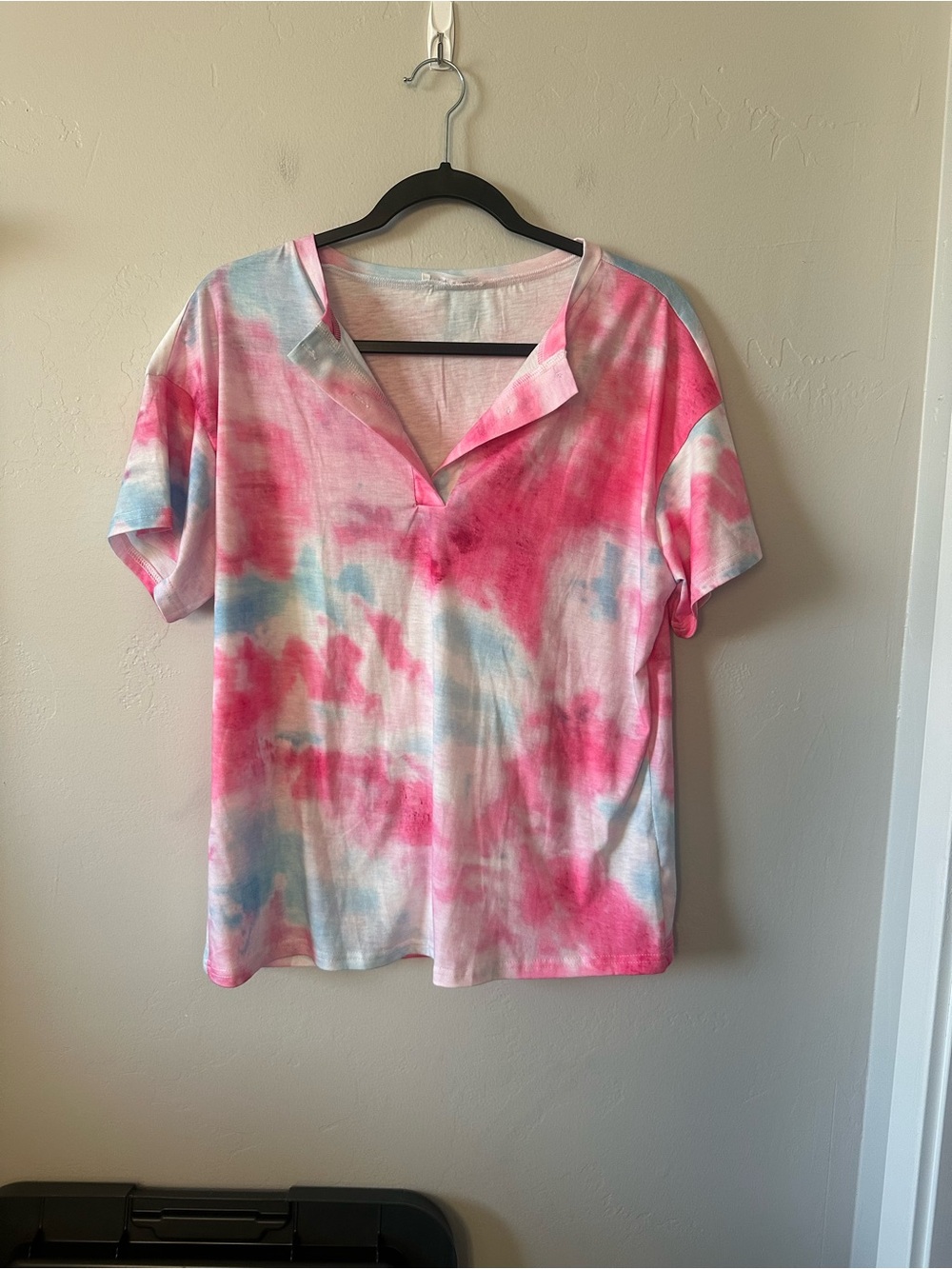 Tie-Dye Pink Pajama Set
